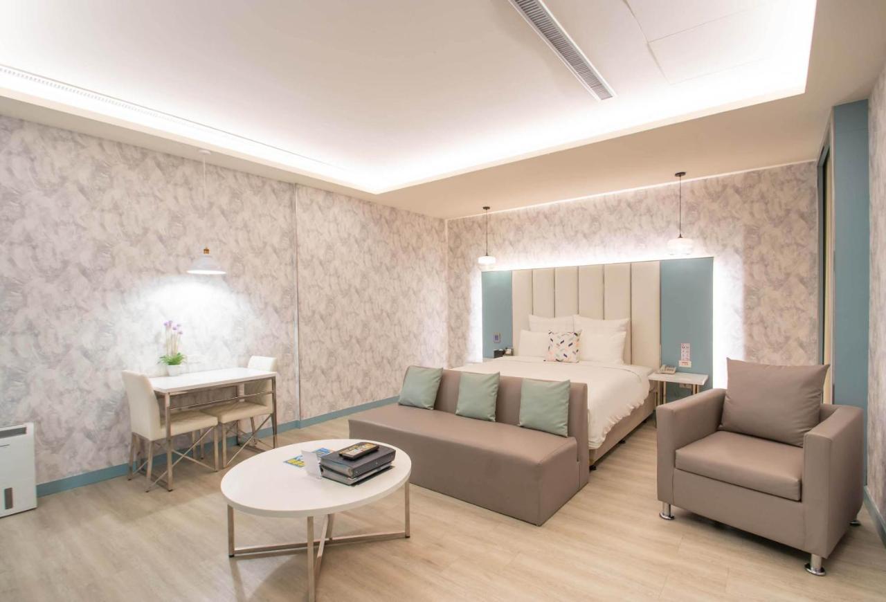 Six Star Motel-Zhongli Bagian luar foto